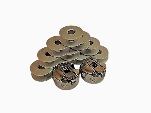 Towa 2 BOBBIN CASE(52237) & 10 ALUMINUM BOBBIN FOR JUKI INDUSTRIAL SEWING MACHINE - Image 3